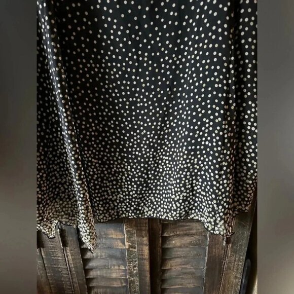 Apostrophe'  Woman’s Skirt - Layered with Polka Dots 20 W EUC - Picture 2 of 2